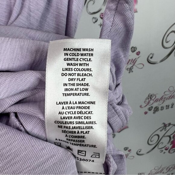 Buffalo David Bitton tshirt tee Lavender Button-Down Women's Shirt - Picture 8 of 9